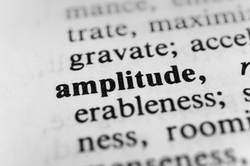 Obraz premium Amplitude