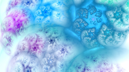 Magic stormy sky. 3D surreal illustration. Sacred geometry. Mysterious psychedelic relaxation pattern. Fractal abstract texture. Digital artwork graphic astrology alchemy magic