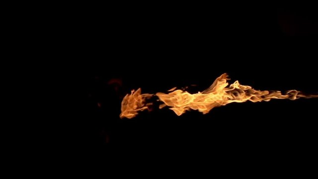 Shooting Fire Element. You can easily composite the flames over your own footage by using the Add or Screen transfer mode in your editing or compositing program or editing software.