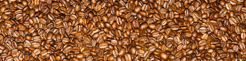 Poster mit Kaffeebohnen