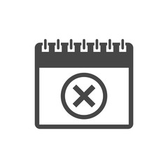 Obraz premium Planning calendar vector icon, Calendar Icon