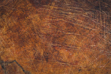 Scratch old hardwood for brown background