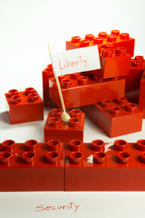 opposition between Liberty and Security
