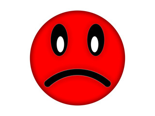 Angry face