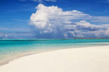 Beautiful beach in paradise