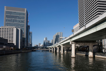 Fototapeta premium 大阪の街並