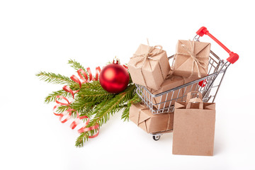 Christmas and New Year shopping.