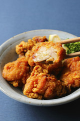 鶏の唐揚げ　Japanese fried chicken