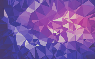 Abstract low poly background, geometry triangle