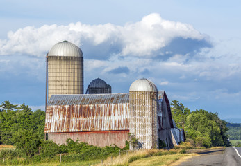 Rural New York Barn