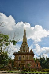 Wat Chalong temple in Phuket Thailand