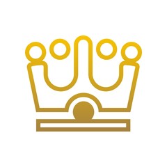Crown logo symbol design