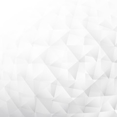 Grey abstract background with basic geometry element vector illu