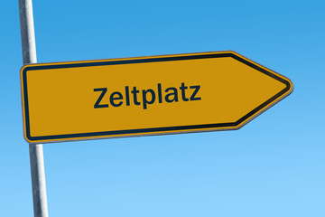 Schild 65 - Zeltplatz