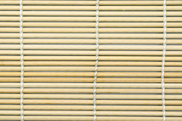 Bamboo mat for roll Sushi ; Japanese food