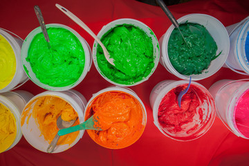 colorful plastisal ink for t-shirt printing