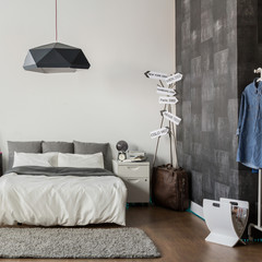 New design bedroom - obrazy, fototapety, plakaty