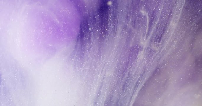 Abstract extrime macro composition of coloured liquids. 4k. Shot on RED.
