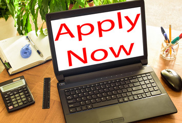 Apply now. Concept office