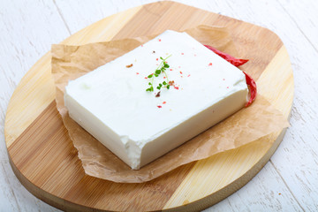 Feta brick cheese