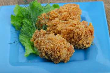 Crispy chicken wings