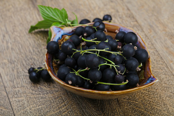 Black currants heap
