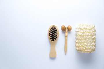 SPA accessories isolated on a white background