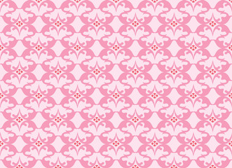 Abstract Floral ornament pattern background. Abstract modern trendy pattern ornament. Pink color