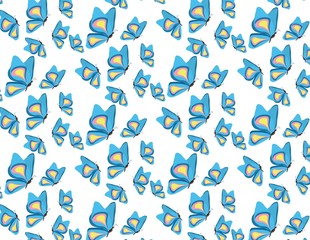 Vector Butterfly pattern