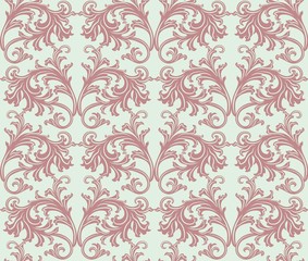 Vintage floral ornament pattern. Vector abstract decor for backgrounds, texture, textile, cards