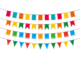 Obraz premium Pennant bunting collection