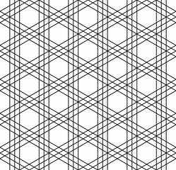 Abstract sacred geometry black and white hipster fashion pillow pattern