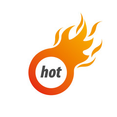 fire vector logo