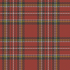 Seamless  scottish squared cloth background