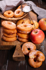 homemade doughnut