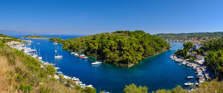 The beautiful island of Paxos, Greece