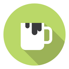 Cup Of Sweet Drink Flat Icon