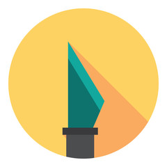 Scalpel Medical Tool Flat Icon