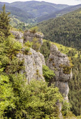  Rocks on the Route des Gorges de la Jonte