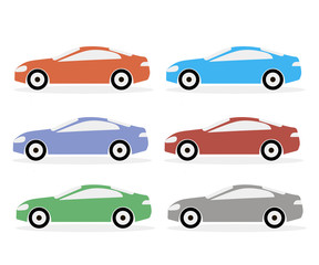 Colorful Icon Cars