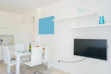 Interior of a living room in a villa