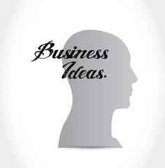 business ideas thinking brain sign concept