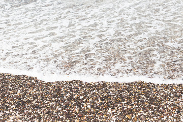 sea landscape in a summer day  in northwest coast of Sardinia, 