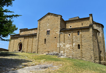 Fototapeta na wymiar The Duomo of San Leo, San Leo, Italy