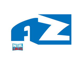 AZ Initial Logo for your startup venture