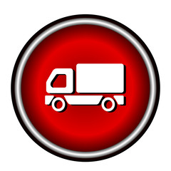 Truck Icon Vector Illustration on white background