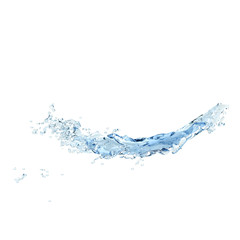 Obraz na płótnie Canvas water splash Isolated 3d