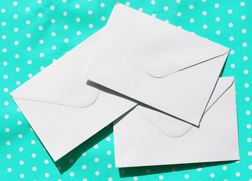 Picture of three white envelopes