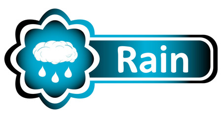 Double icon blue rain