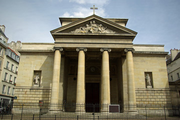 Eglise Saint-Denys du Saint-Sacrement à Paris, France